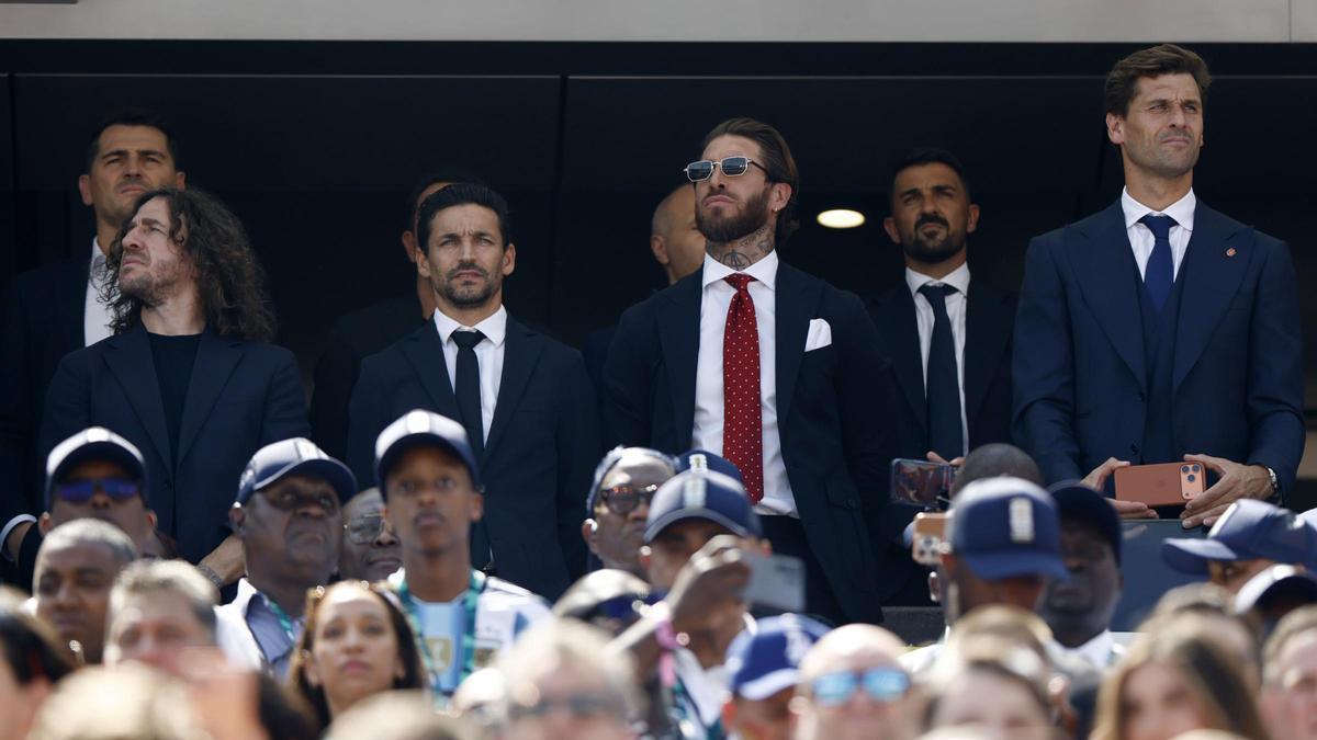 VIPS y ambiente en la Final de la Copa del Mundo 2026 disputada entre España y Argentina