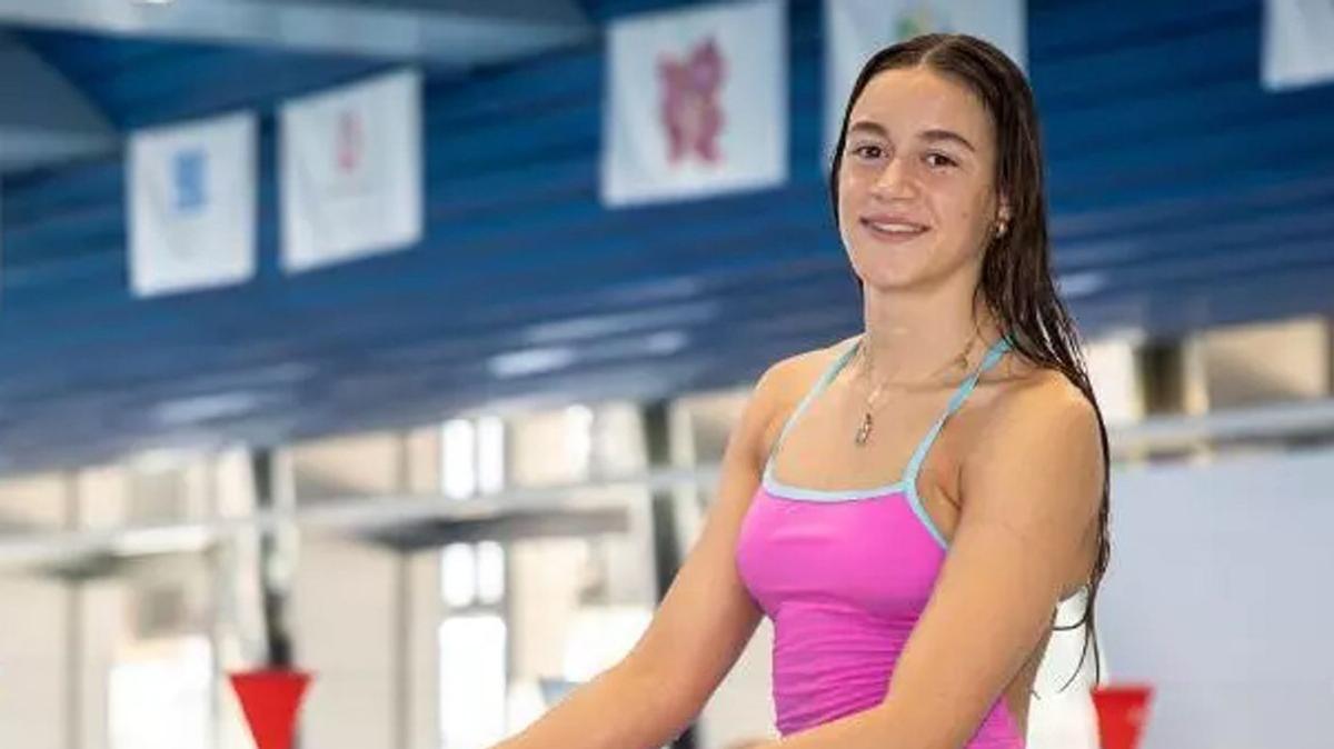 Irene Ciércoles, de petita.  | CEDIDA