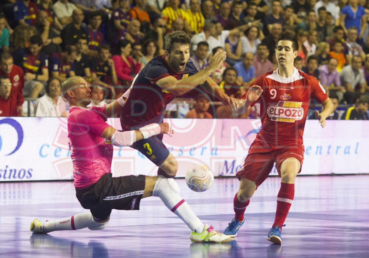 4º partido final liga Futbol Sala: Barça Alusport - ElPozo Murcia