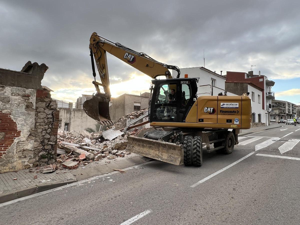 Enderroc de Can Ramis de l'Escala.