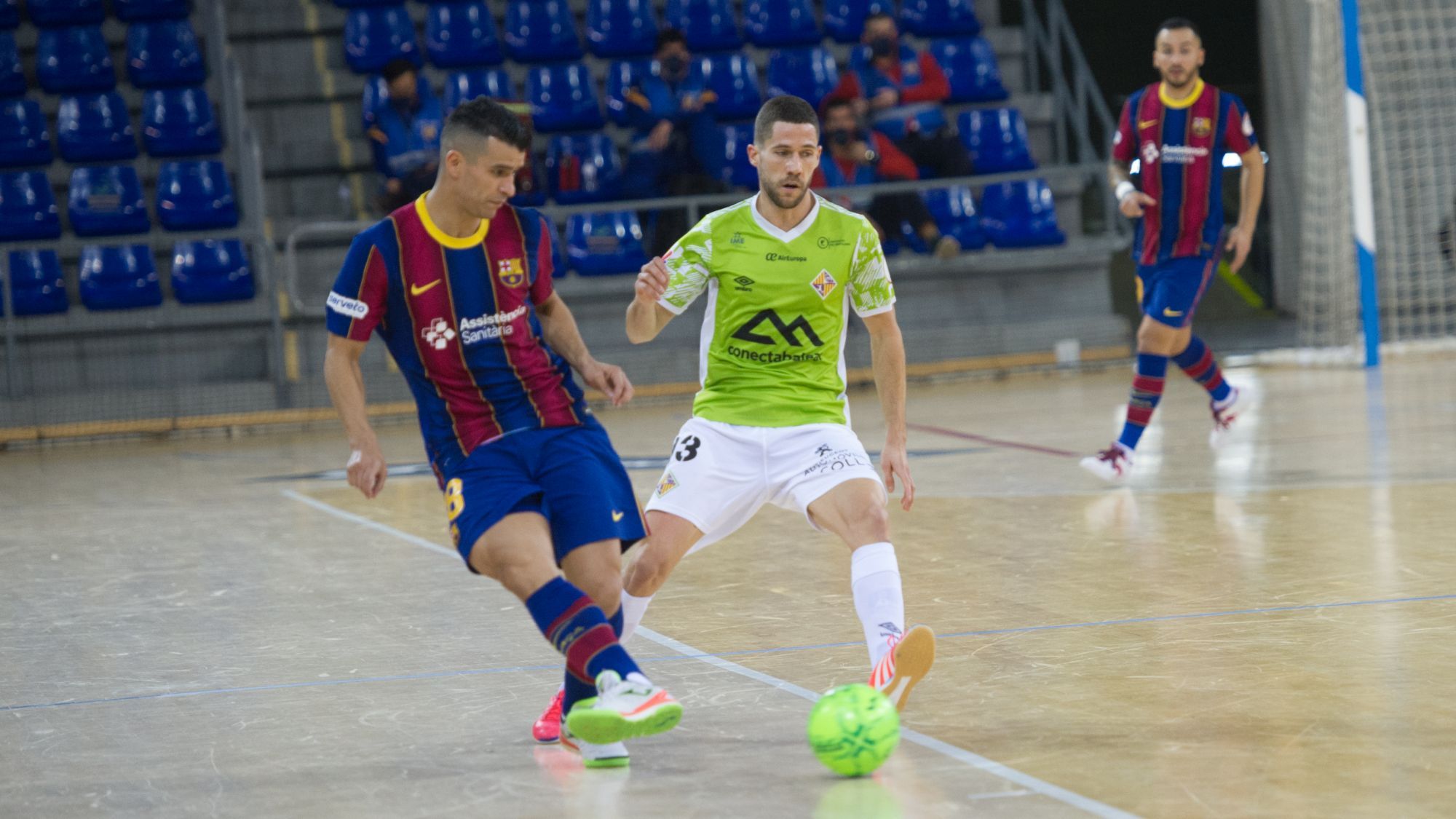 El Palma Futsal pierde en su visita al Palau Blaugrana