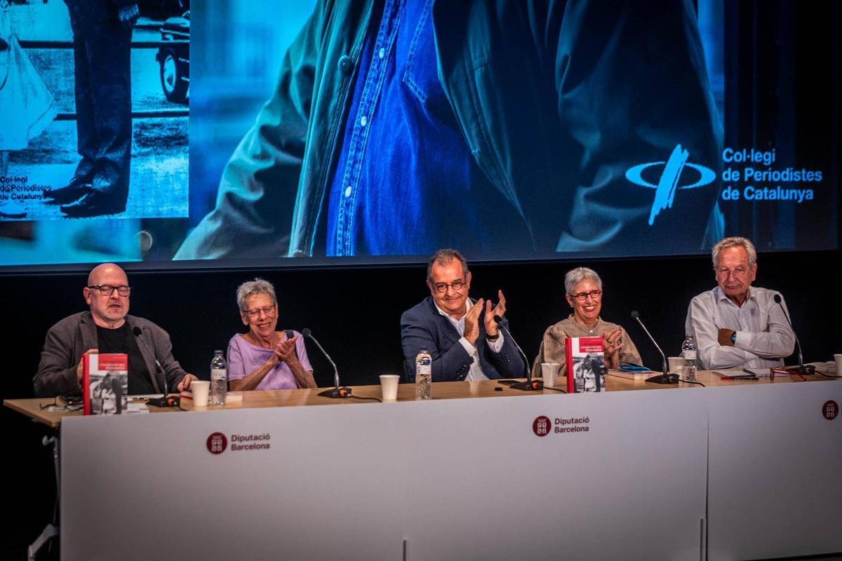 Presentación del libro homenaje al periodista Antonio Franco, exdirector de El Periódico