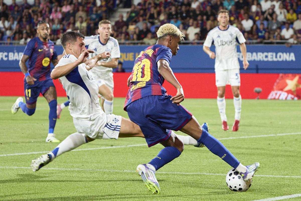 Trofeu Joan Gamper FC Barcelona vs Como Foto: Dani Barbeito Estadi Johan Cruyff