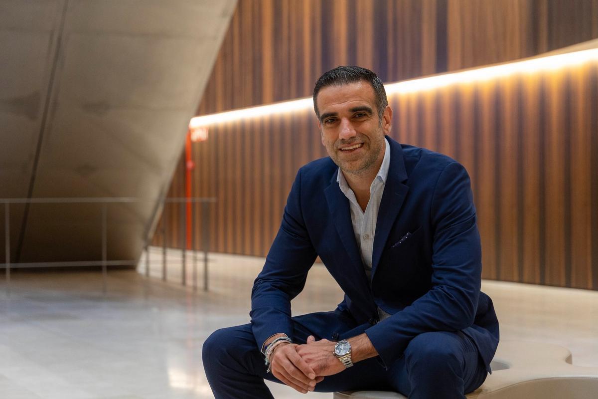 Jesús Ruiz, CEO de Mindden, durante el IV Forum Europeo de Inteligencia Artificial.