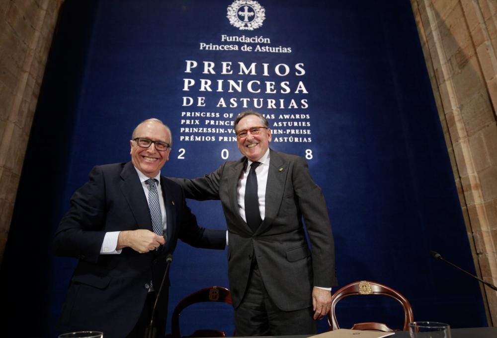 Luis Fernández-Vega, nuevo presidente de la Fundación Princesa de Asturias