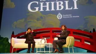 Ovación en el Niemeyer a la legendaria productora de animación japonesa Studio Ghibli: "Somos una rock band"