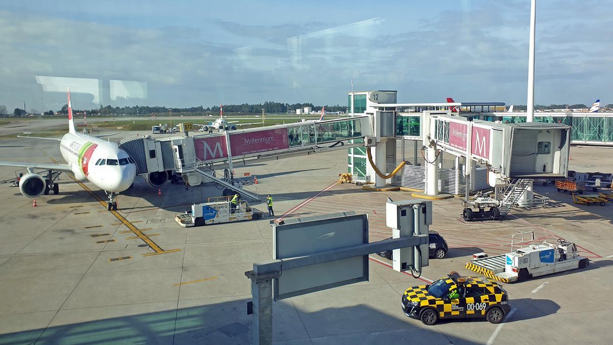 Pista del aeropuerto Sá Carneiro.