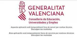 Cau la web per a consultar les notes de la PAU després d'una allau de consultes