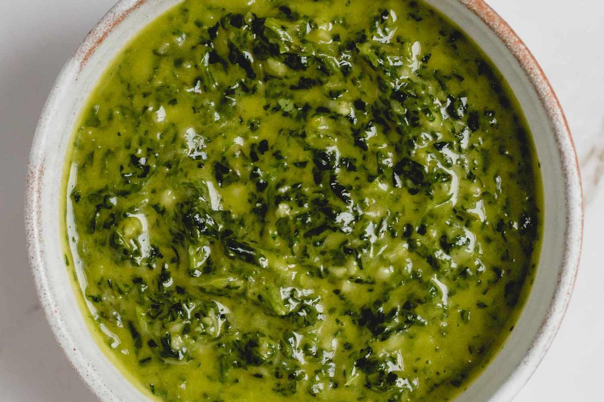 Mojo de cilantro