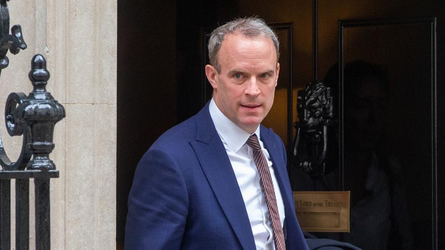 Dominic Raab, exviceprimer ministro de Reino Unido.