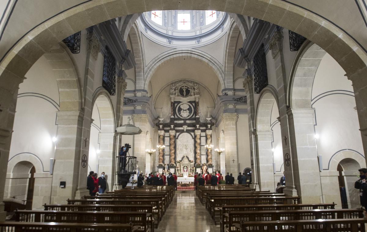 Imagen de archivo de la iglesia de la Santa Faz.