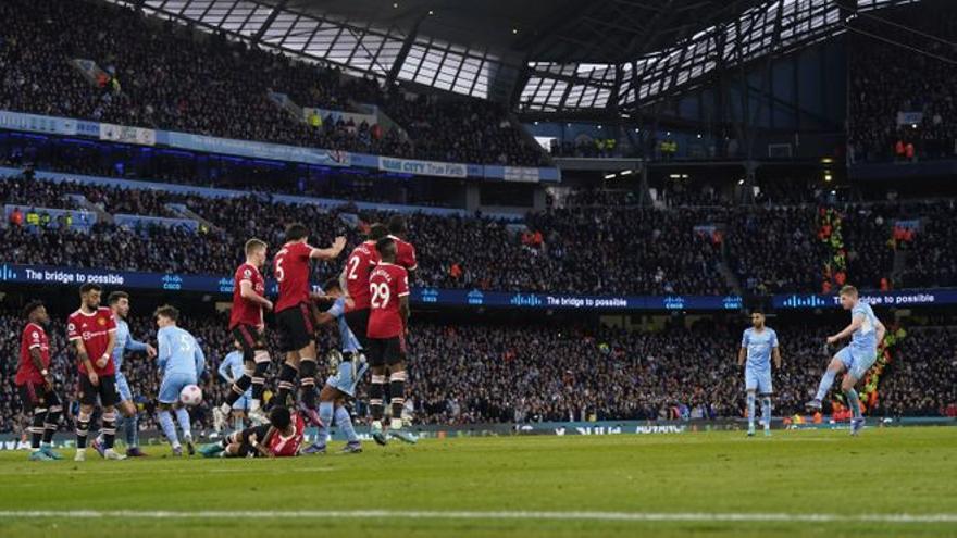 El Manchester City barrió a su máximo rival en el derbi de Manchester.