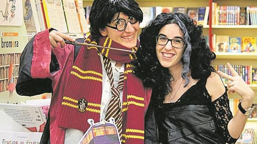 El universo mágico de de Harry Potter se adueña de la librería Argot de Castellón