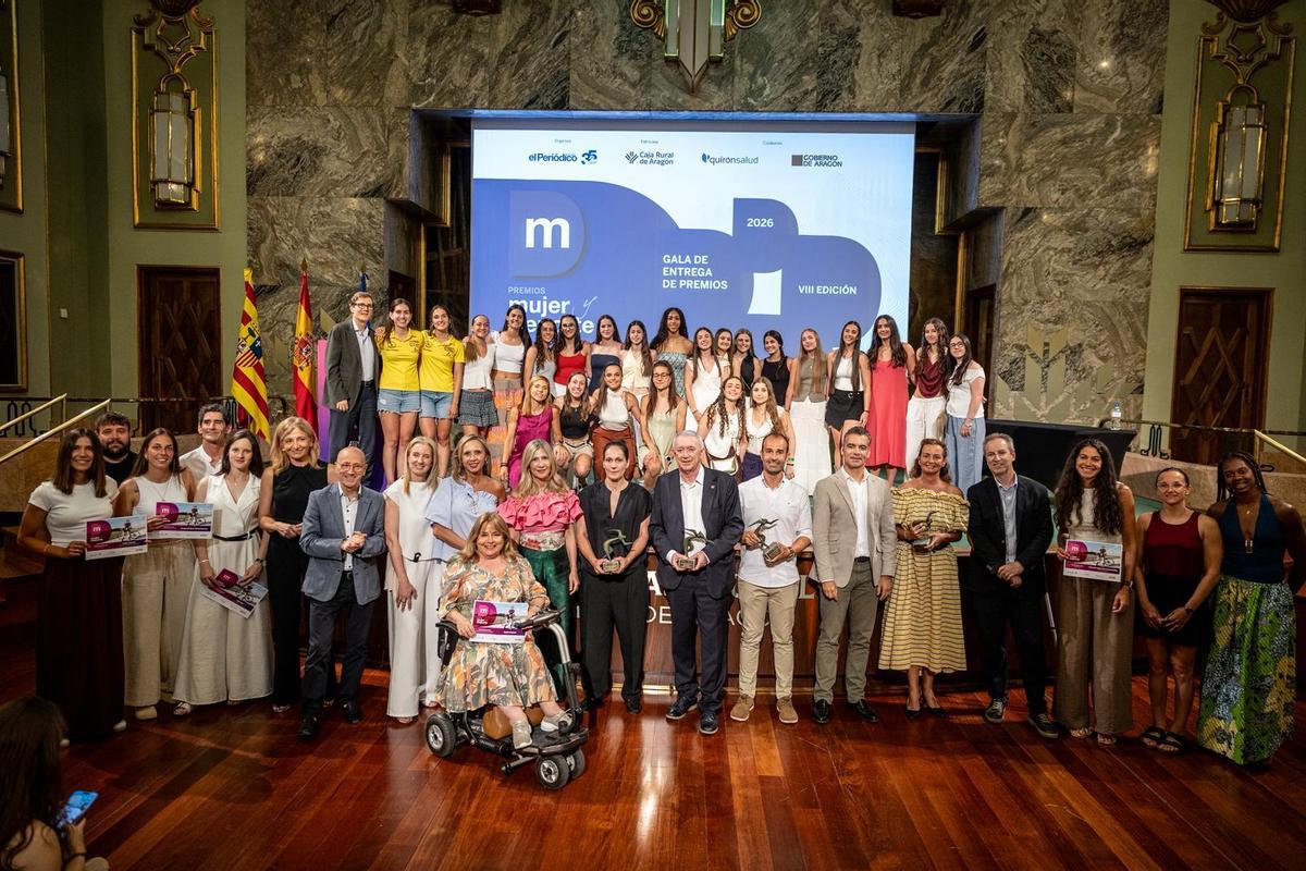 EN IMÁGENES | Premios Mujer y Deporte de EL PERIÓDICO DE ARAGÓN EN IMÁGENES | Premios Mujer y Deporte de EL PERIÓDICO DE ARAGÓN