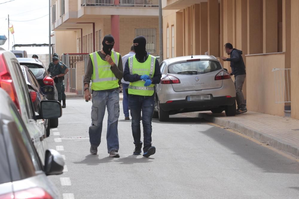 Redada antidroga de la Guardia Civil en Roche