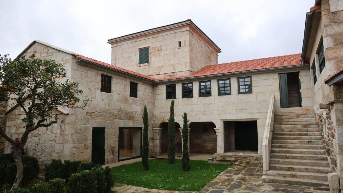 El rehabilitado Pazo da Raposeira, uno de los premiados