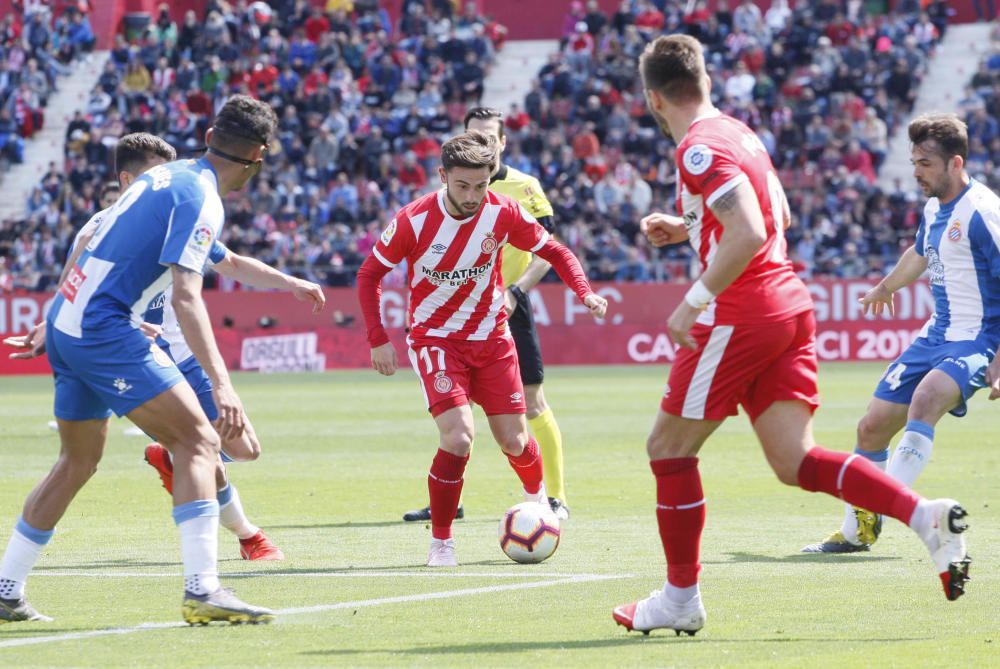 Les imatges del Girona - Espanyol (1-2)