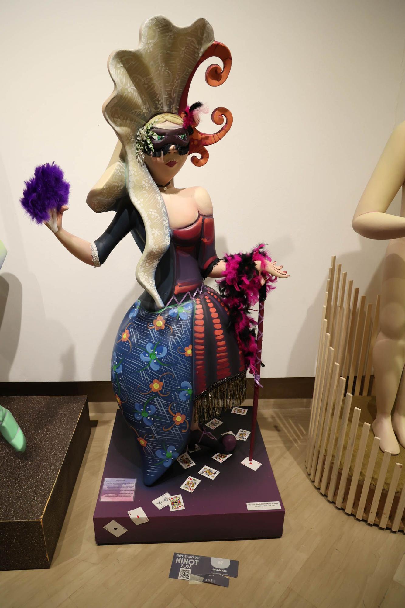 Exposición del Ninot adulto de las hogueras 2025