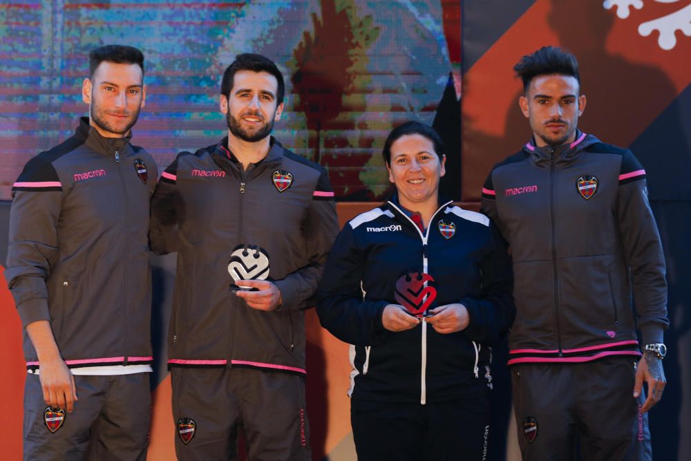 Presentación de la nueva ciudad deportiva del Levante UD en Nazaret