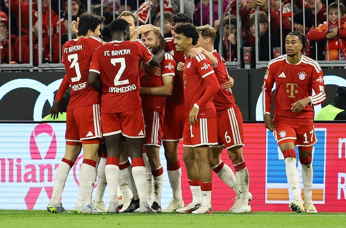 Konrad Laimer abrió la lata en el Bayern Múnich - Borussia Dortmund