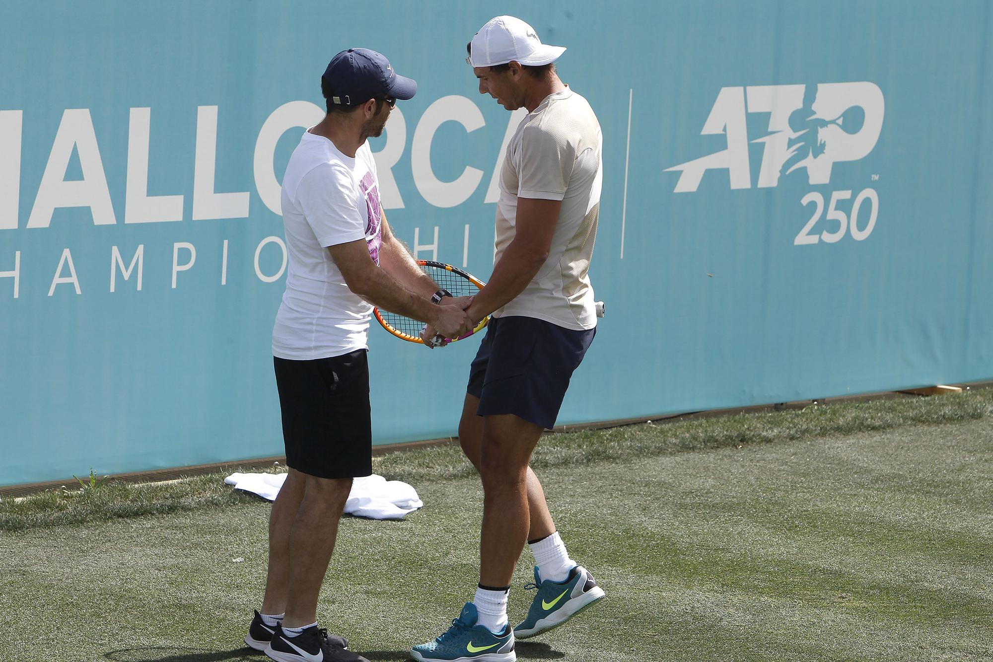 Rafa Nadal viajará el lunes a Wimbledon; así se ha estado preparando