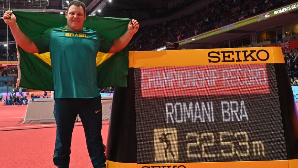 El brasileño Darlan Romani sorprendió en el peso en Budapest 2022