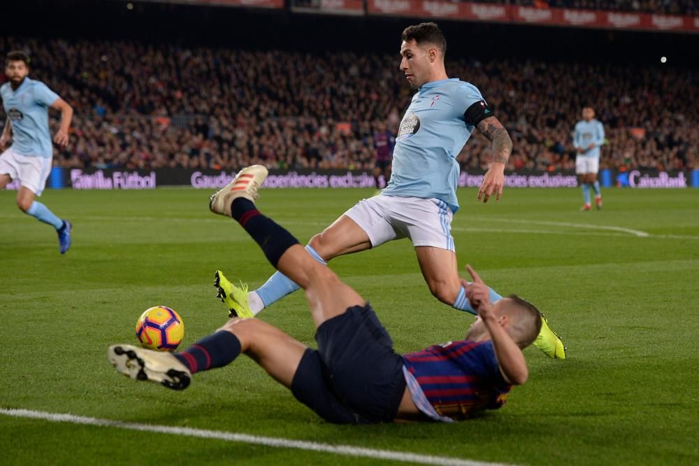 Las mejores imágenes del Barcelona - Celta.