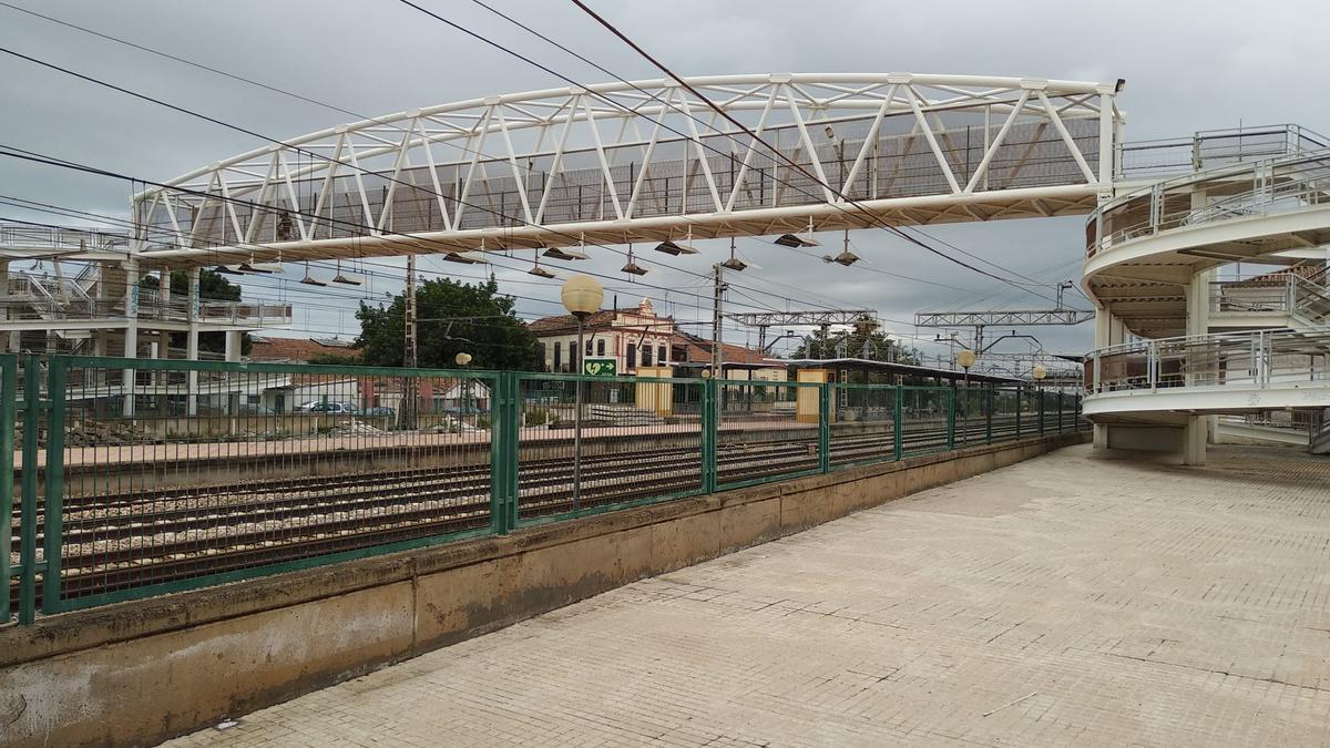 Imagen de la estación de Sagunt