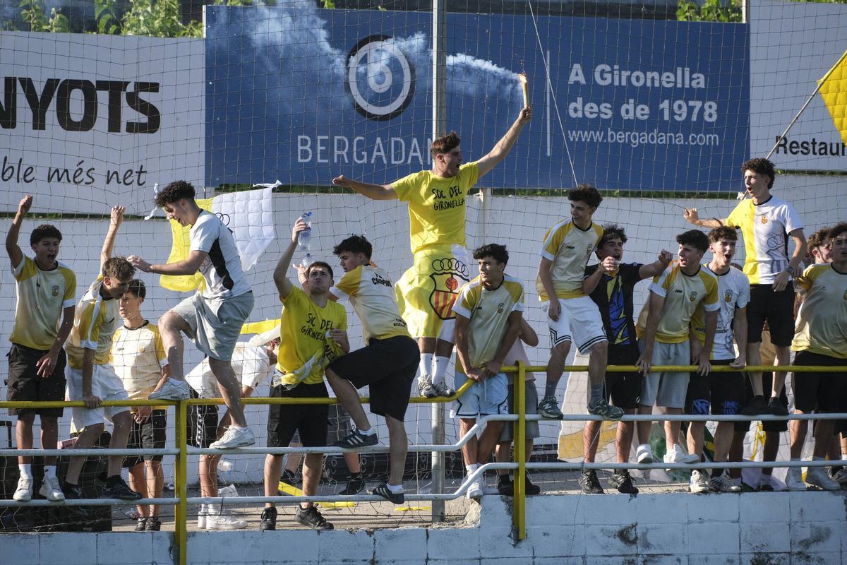 Imatges del partit de promoció Gironella - Puig-reig