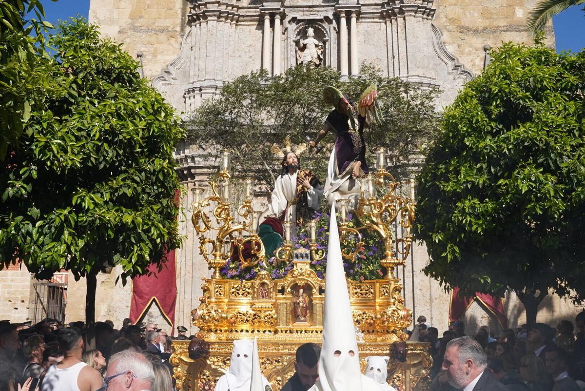Devoción en San Francisco en el Domingo de Ramos