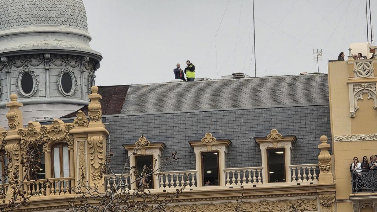 Nuestros amigos de la azotea, que nunca faltan