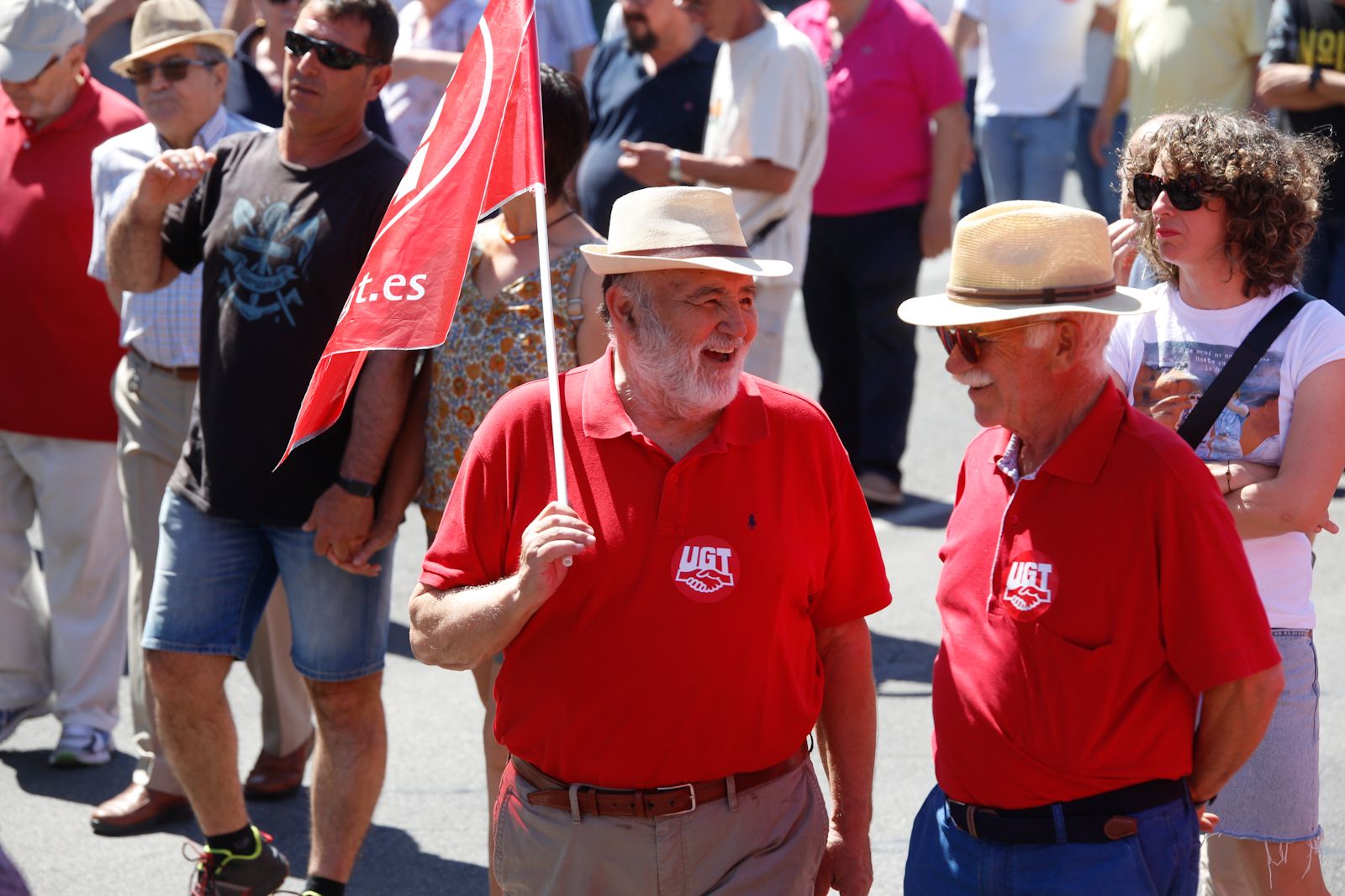 Manifestación por el Primero de Mayo en Córdoba