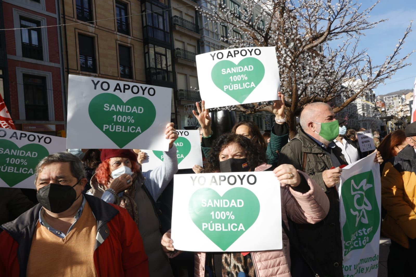 Manifestación en Oviedo por una sanidad digna