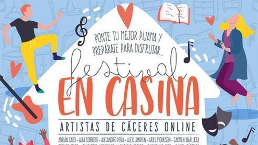 Cáceres organiza un festival online con artistas locales