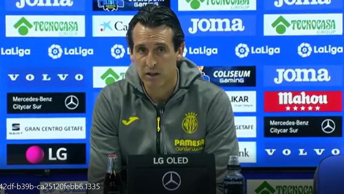 Unai Emery en el Coliseum