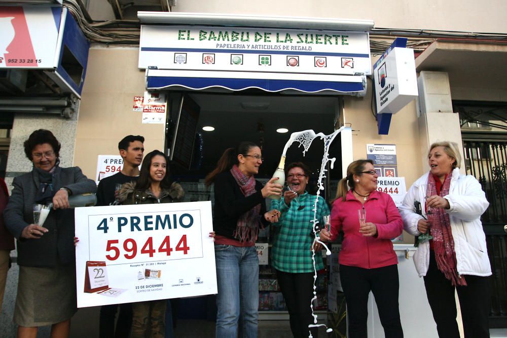 Lotería de Navidad 2016 en Málaga