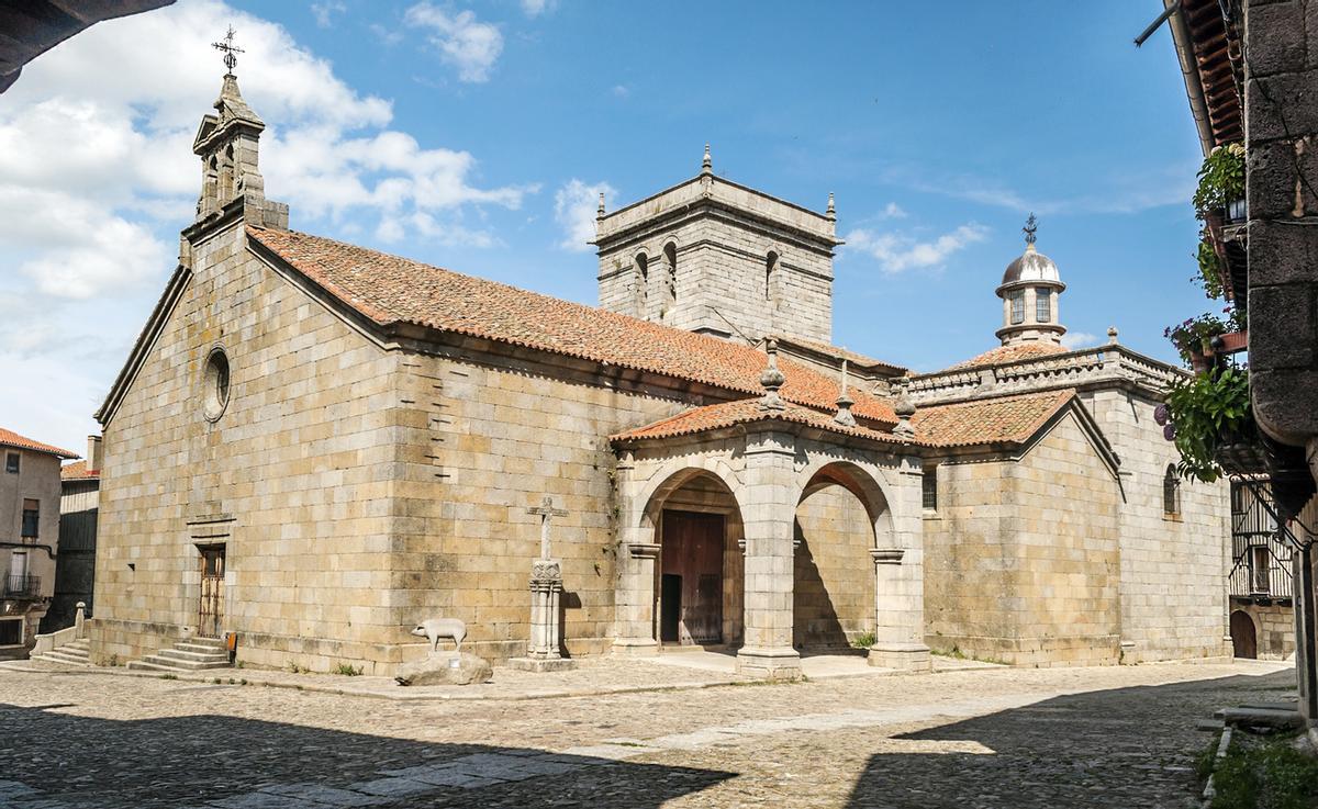 La Iglesia de Nuestra Señora de la Asunción y la talla del Marrano de San Antón