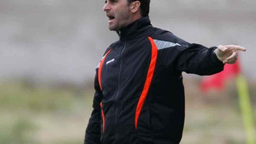 Diego Rojas, entrenador del GCE Villaralbo.