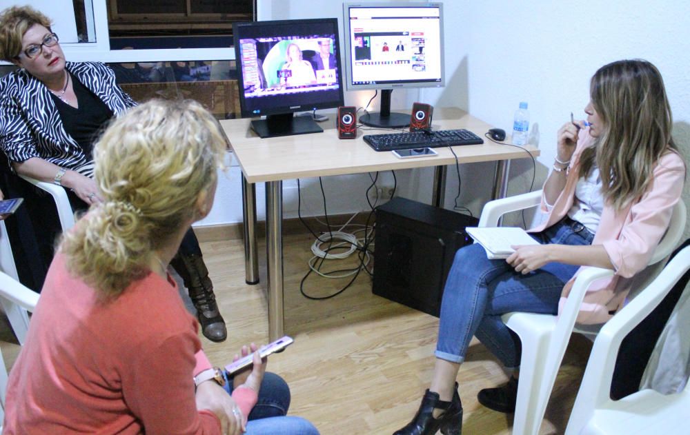 Noche electoral en la sede de Somos Región