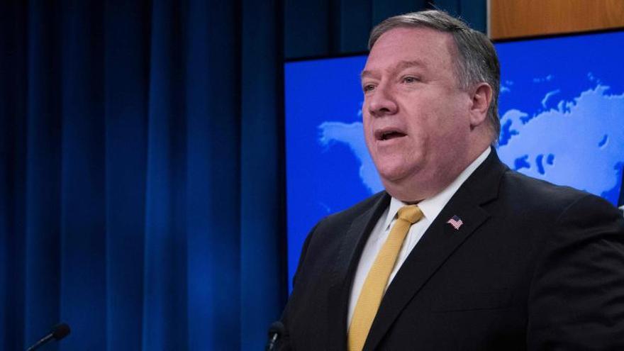 El secretario de Estado de EE UU, Mike Pompeo.