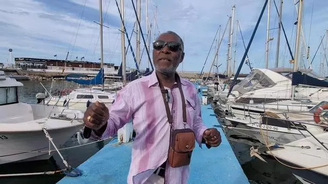 Aureliano Mendes 12 días a la deriva con un velero, zarpo de Gandia con destino a Guardamar de Segura.