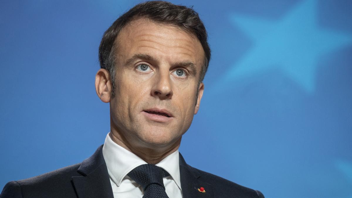 Emmanuel Macron, presidente de Francia