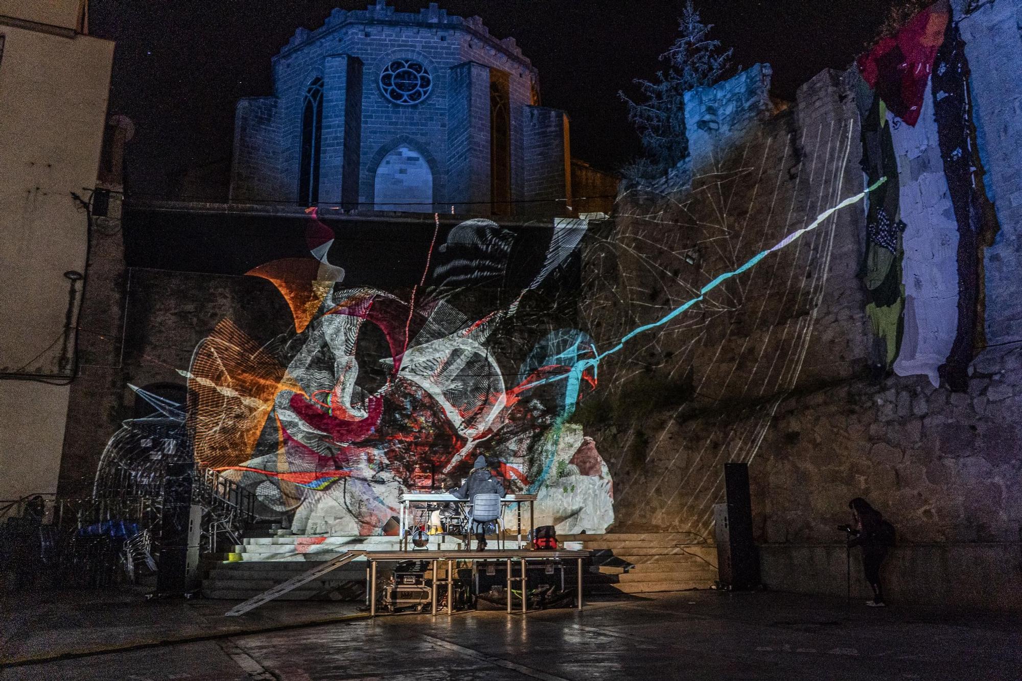 Totes les imatges de la Festa de Llum a diferents punts de Manresa