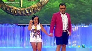 J.J.Vázquez i Almudena (Chiqui) a la final de ‘Supervivientes’ (T-5).