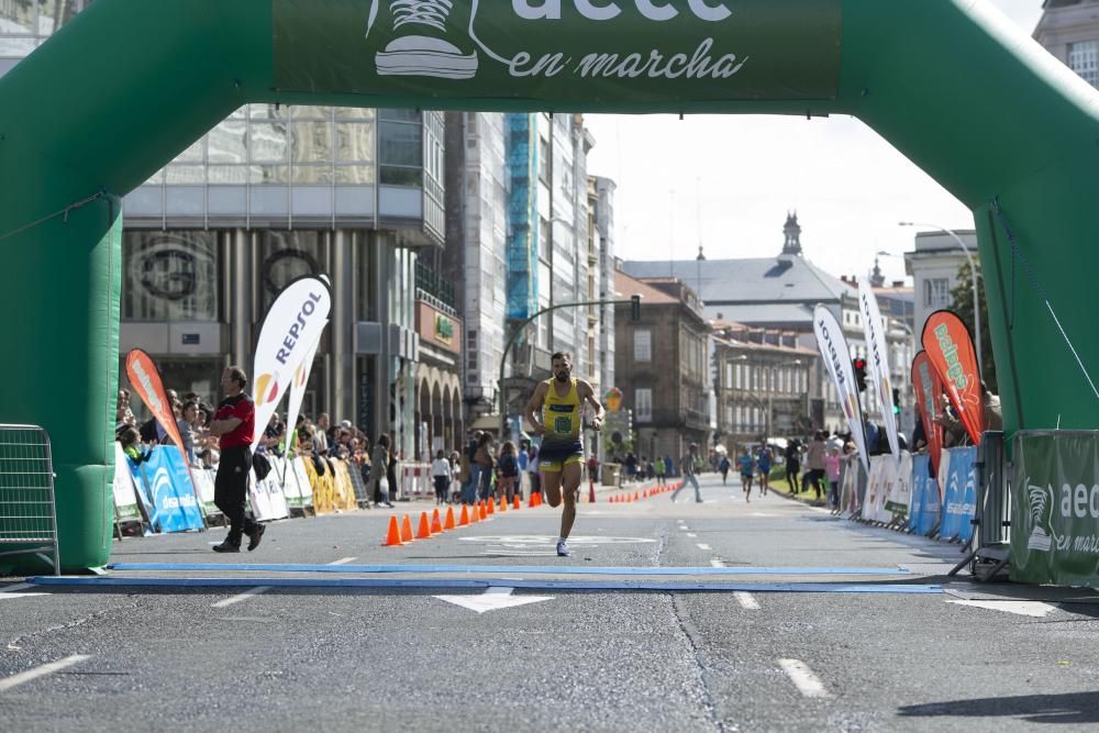 Carrera y caminata contra el cáncer en A Coruña