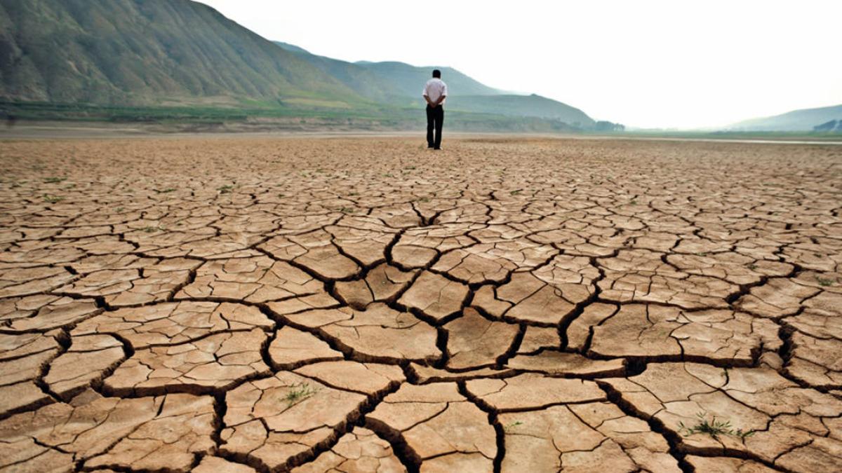 La sequía extrema es una de las consecuencias del cambio climático.