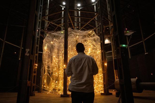Instalación de luz ‘Solar Dust’ en El Tanque