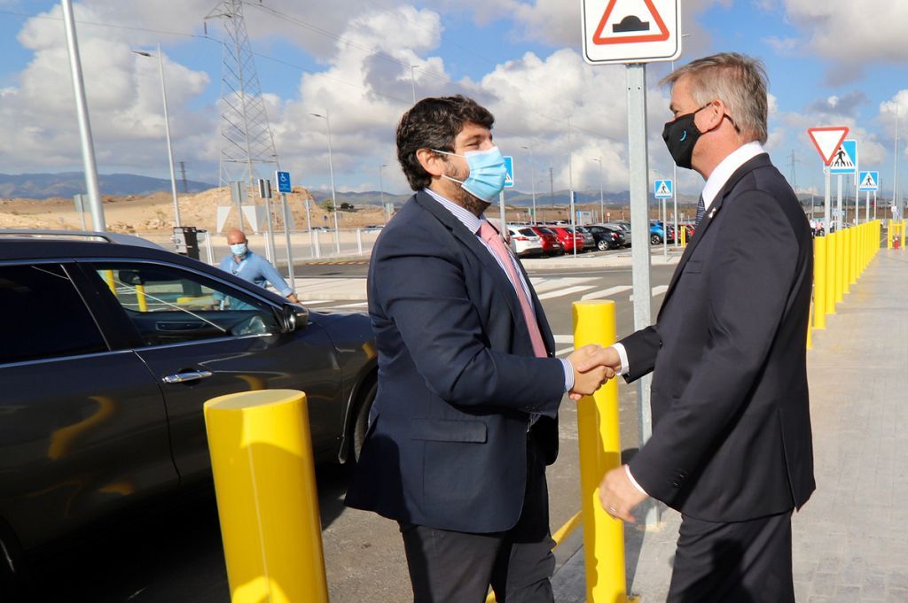 Inauguración del centro logístico de Amazon en Murcia