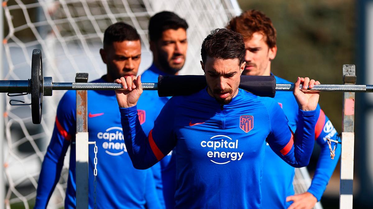 El Atlético regresa a los entrenamientos tras la amarga derrota ante el Levante