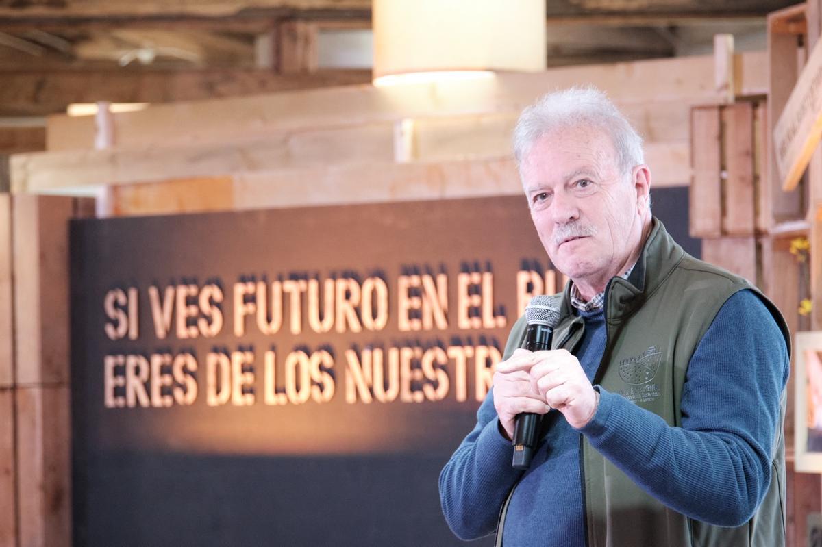 El periodista Manuel Campo Vidal, en la inauguración del Foro Rural Sustentable.